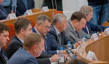 Заседание Законодательного Собрания Оренбургской области 
